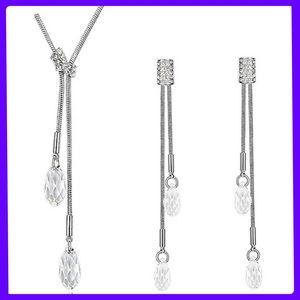 SWAROVSKI GILLAN NECKLACE & EARRING SET